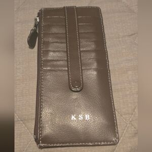 KSB Men's Chocolate Leather Wallet